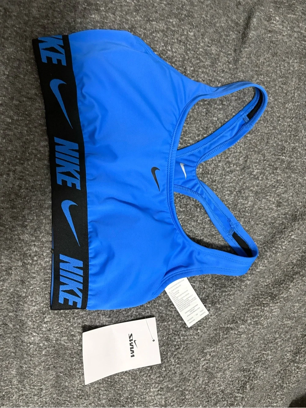 Nike Women's Blue Swim/Sports Bra